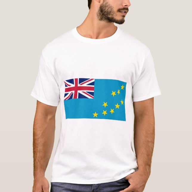 Tuvalu-Flagge T-Shirt (Vorderseite)