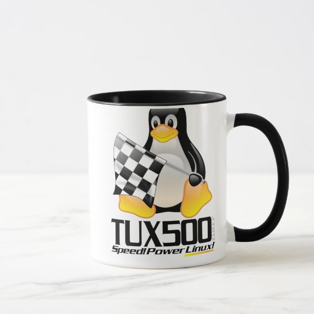 Tux500.com-Tasse Tasse (Rechts)