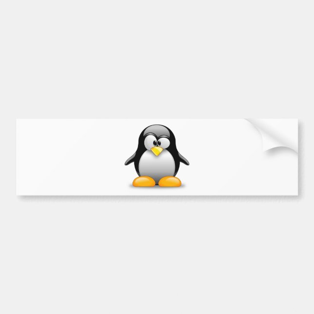 tux-1531289_640 autoaufkleber (Vorne)
