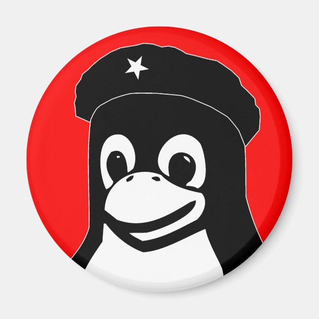 Tux Guevara Magnet (Vorne)