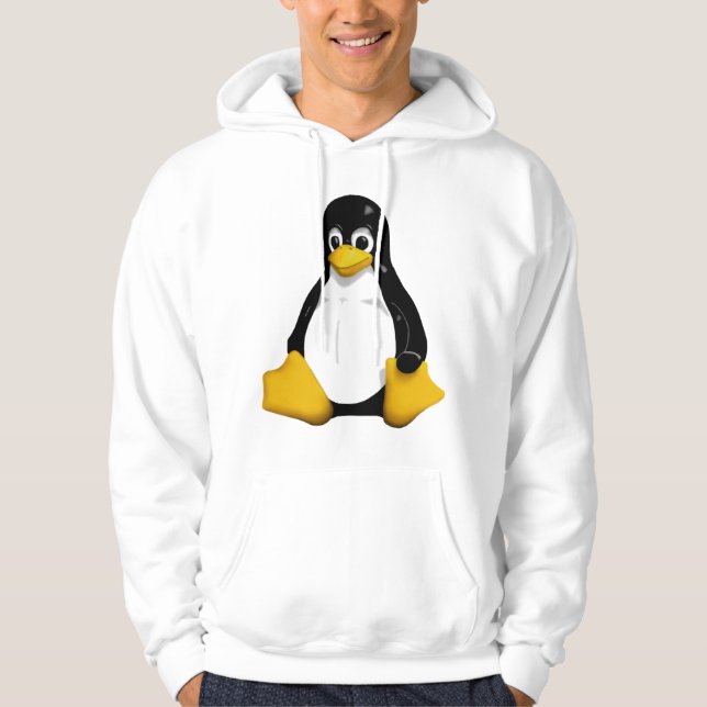Tux Hoodie (Vorderseite)