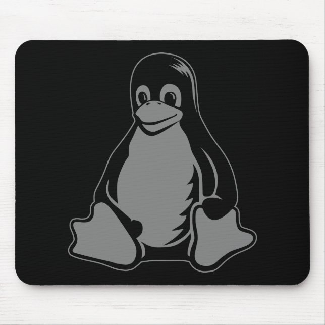 Tux-Pinguin - (Linux, Quelle, Copyleft, FSF) Mousepad (Vorne)