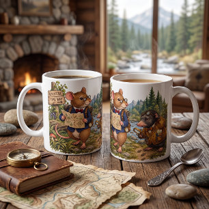 Tux & Twitch Waldabenteuer Kaffeetasse