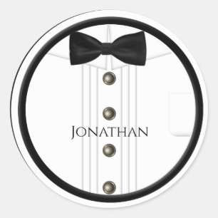 Tux Wedding Stickers