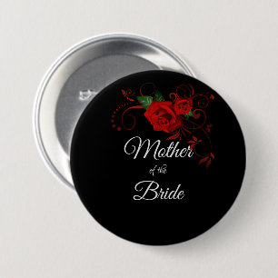 Tuxedo Anzug/Bride Silhouette Mutter der Braut Button