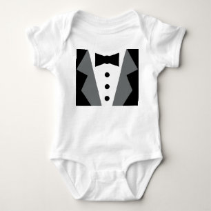 Tuxedo Baby Strampler