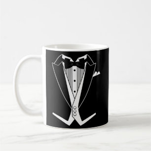 Tuxedo Black Bow Krawatte Kaffeetasse