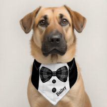 Tuxedo Bow-Krawatte in Black Imitats Klassischer A