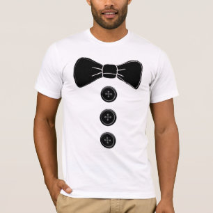 Tuxedo Bow Krawatte MENS T - Shirt