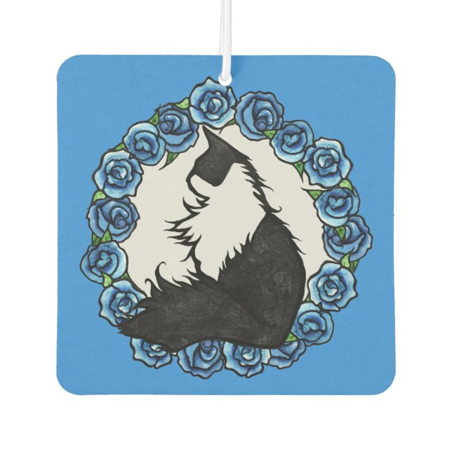 Tuxedo Cat Autolufterfrischer (Vorderseite)