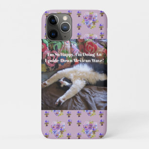Tuxedo Cat Funny Niedlich, ein Mexikanisches Wave Case-Mate iPhone Hülle