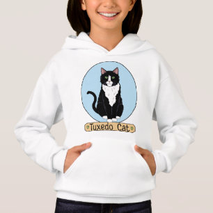 Tuxedo Cat Hoodie
