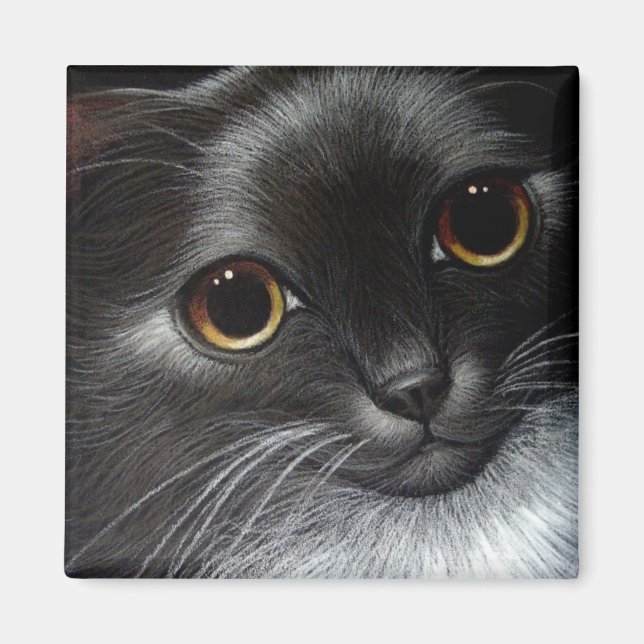 TUXEDO CAT Magnet (Vorne)