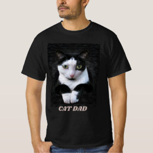 Tuxedo Cat mit dem Text T-Shirt