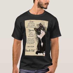 Tuxedo Cat Poster Poster  T-Shirt