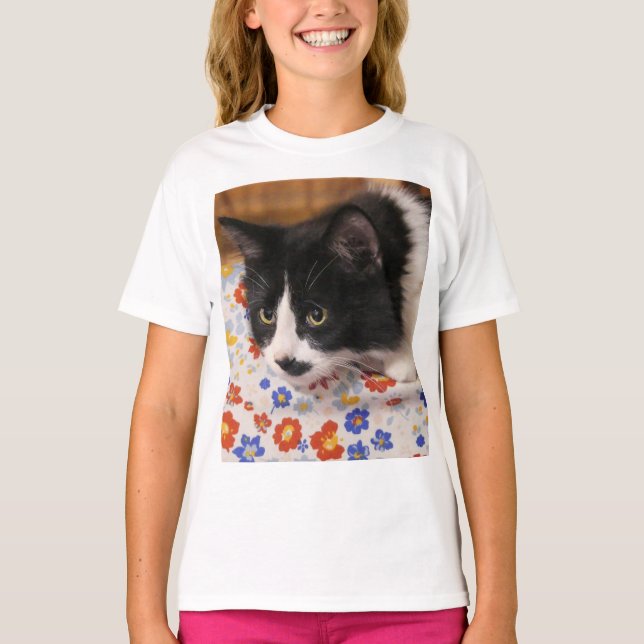 Tuxedo Cat T - Shirt (Vorderseite)