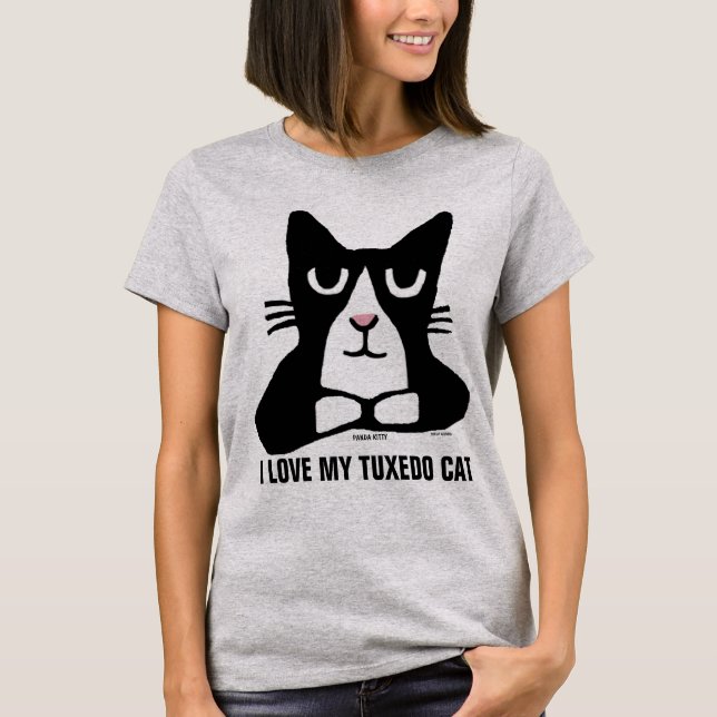 TUXEDO CAT-T - Shirt, PANDA KITTY-T - Shirt (Vorderseite)