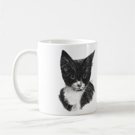 Tuxedo Cat Tasse