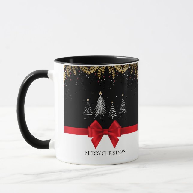 Tuxedo Christmas Tasse (Links)