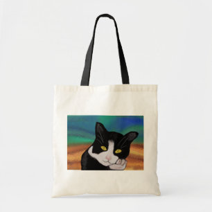 Tuxedo die Katzen-Leinwand-Tasche Tragetasche
