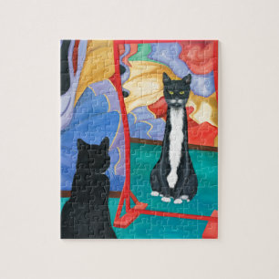 Tuxedo Fun House Cats Puzzle