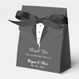 Tuxedo Gastgeschenk Hochzeit Boxen (Bride Groom) Geschenkschachtel