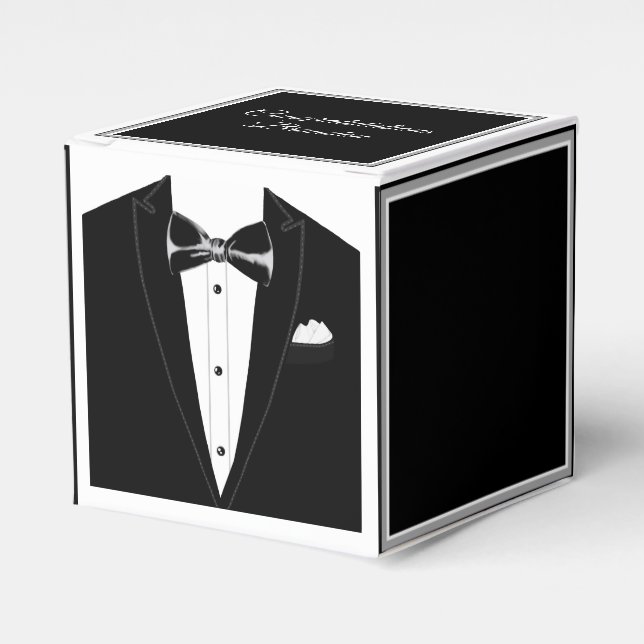 Tuxedo Geschenkschachtel (Vorderseite)