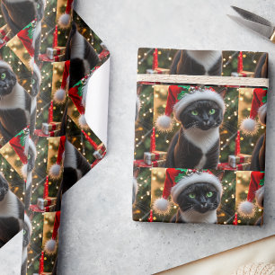 Tuxedo-Katze Geschenkpapier