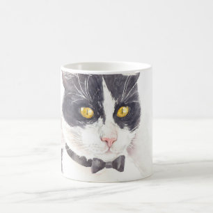 Tuxedo-Katze Kaffeetasse