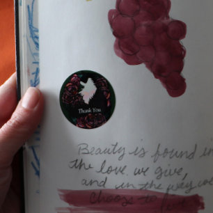 Tuxedo Katze Schwarze und weiße Katzen Runder Aufkleber