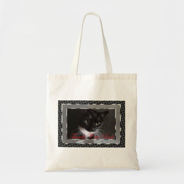 Tuxedo-Katzen-Regel-Tasche Tragetasche (Vorne)