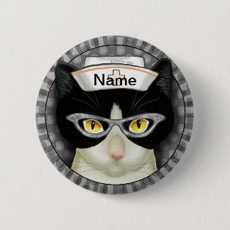 Tuxedo Katzenschwester Button
