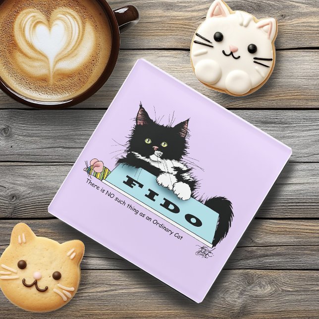 Tuxedo Kitten Dogs Bowl Glasuntersetzer (Von Creator hochgeladen)