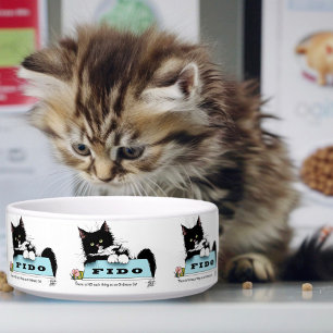 Tuxedo Kitten Dogs Bowl Napf