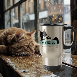 Tuxedo Kitten Dogs Bowl Reisebecher