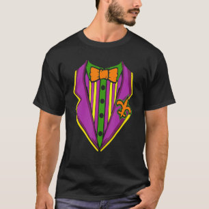 Tuxedo Kostüm Mardi Gras Parco Tassino T-Shirt