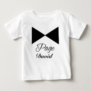 Tuxedo-Krawatten-kundengerechtes Baby T-shirt