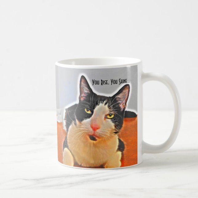 Tuxedo Rise und Shine Tasse (Rechts)