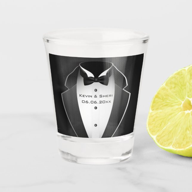 Tuxedo Schnapsglas (Vorderseite)