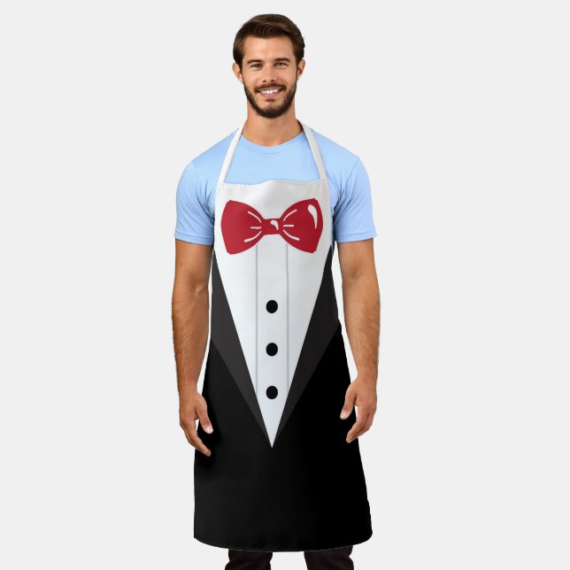 Tuxedo Schürze (Getragen)