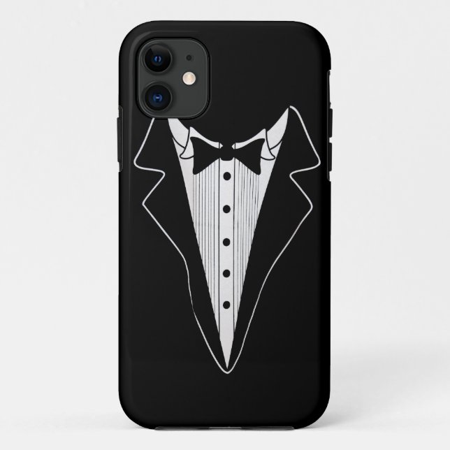 Tuxedo Shirt Case-Mate iPhone Hülle (Rückseite)