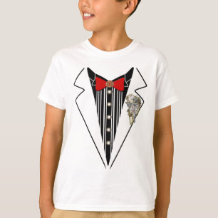 Tuxedo-Steampunk-Hochzeitsdesign T-Shirt