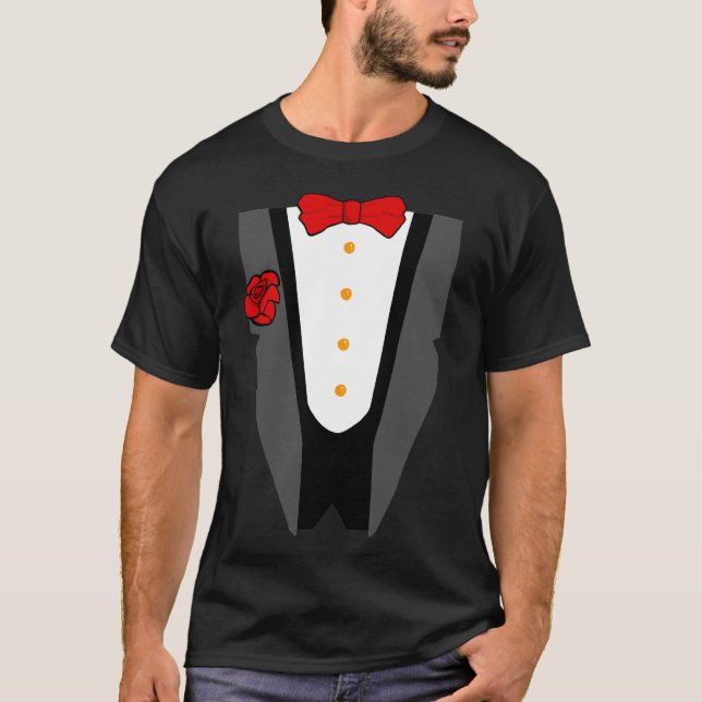 Tuxedo T - Shirt (Vorderseite)