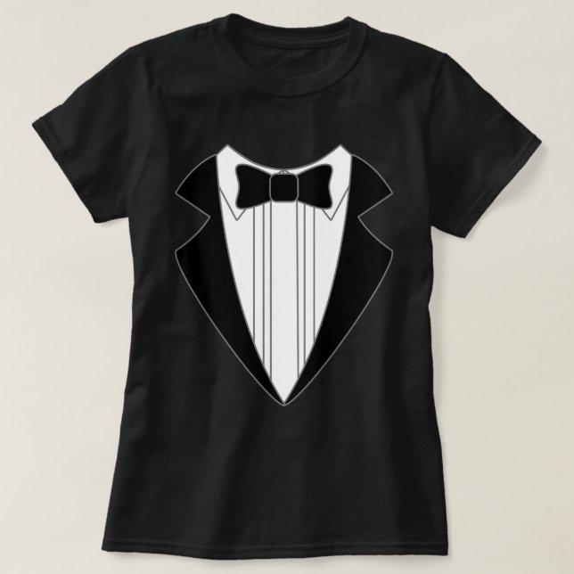 Tuxedo T - Shirt (Design vorne)