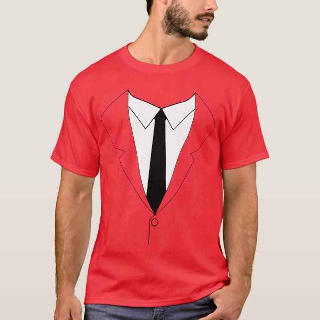 Tuxedo-T - Shirt (Vorderseite)