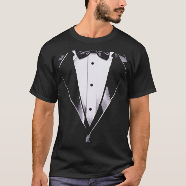 Tuxedo-T - Shirt  (Vorderseite)