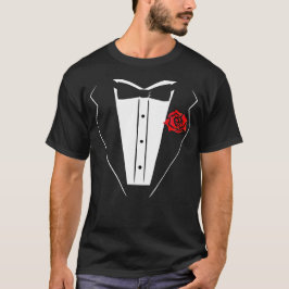 Tuxedo T - Shirt - Dunkles Shirt