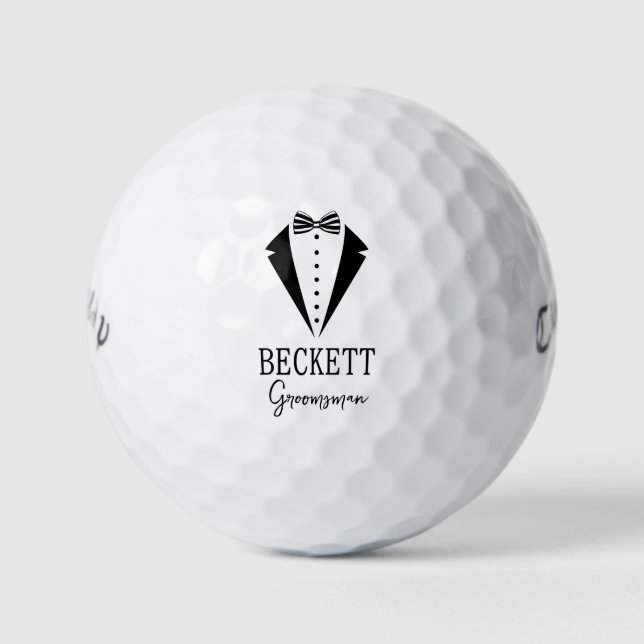 Tuxedo-Trauzeuge  Golfball (Vorderseite)