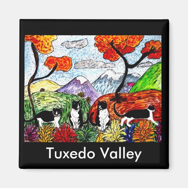 Tuxedo Valley Magnet (Vorne)