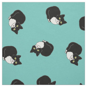 Tuxie Smokings-Katze Stoff